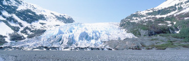 Exit Glacier, Kenai Fjords National Park, Alaska, USA