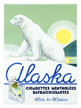 Alaska Brand Polor Bear Cigarette