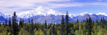 Alaska Range, Denali National Park, Alaska, USA