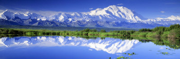 Alaska Range, Denali National Park, Alaska, USA