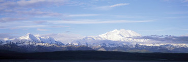 Snow Covered Peaks, Mount Brooks, Mount Mckinley, Alaska, USA